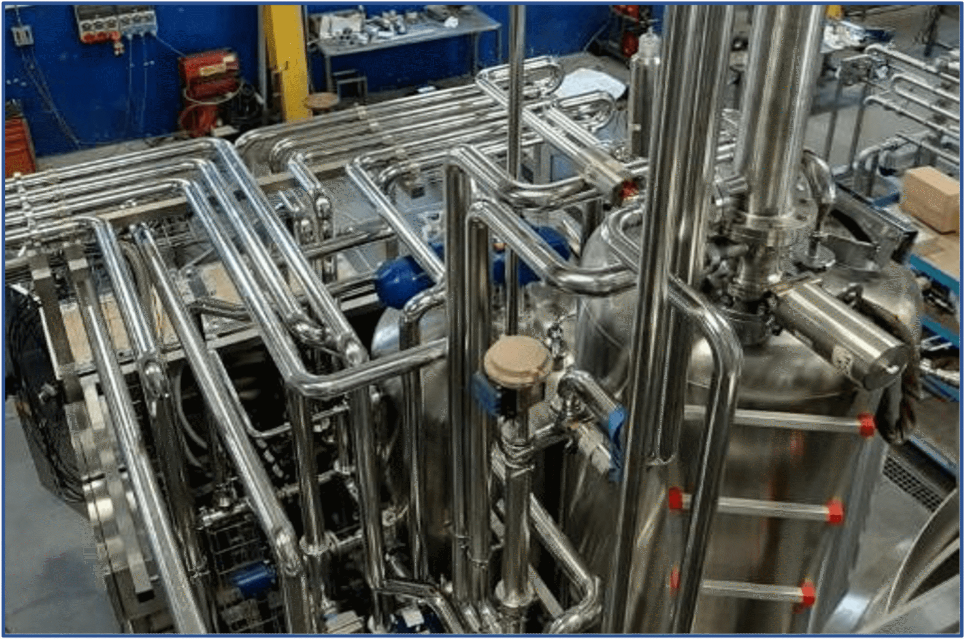 Cantieri esterni: Parmatec al lavoro nel tuo stabilimento 4 impianto acciaio inox alimentare