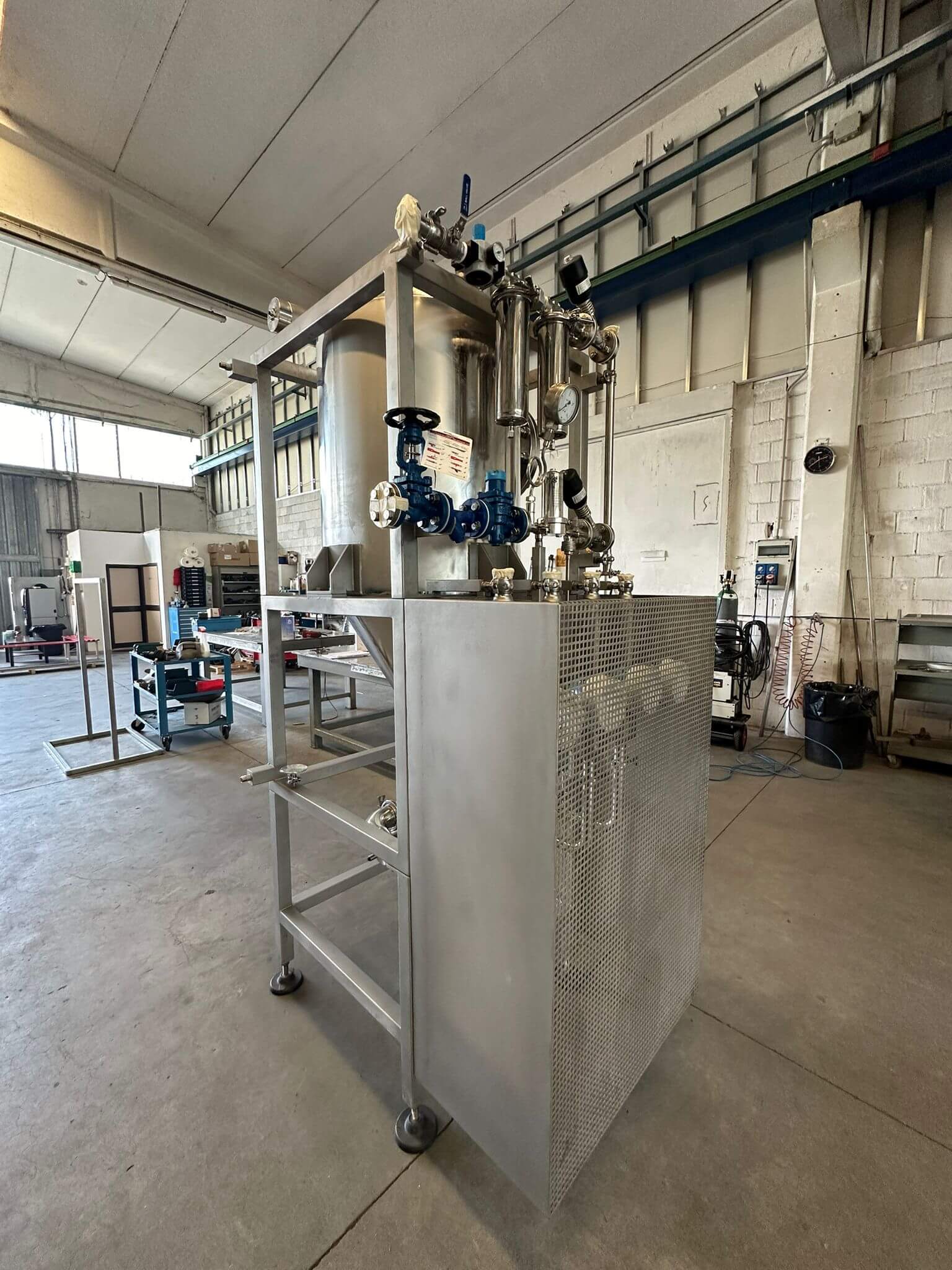 macchinario acciaio inox alimentare