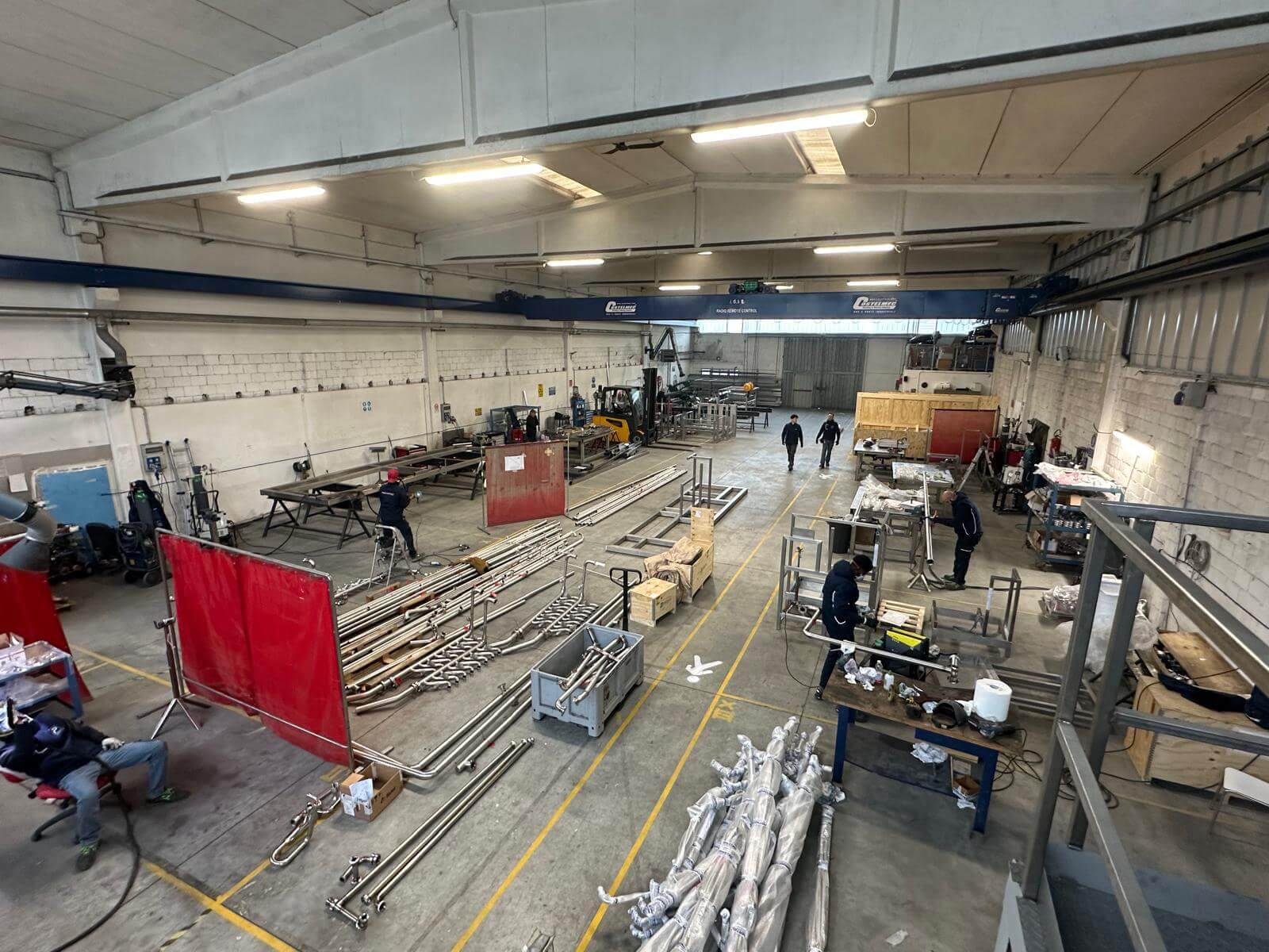 officina parmatec reparto lavorazione