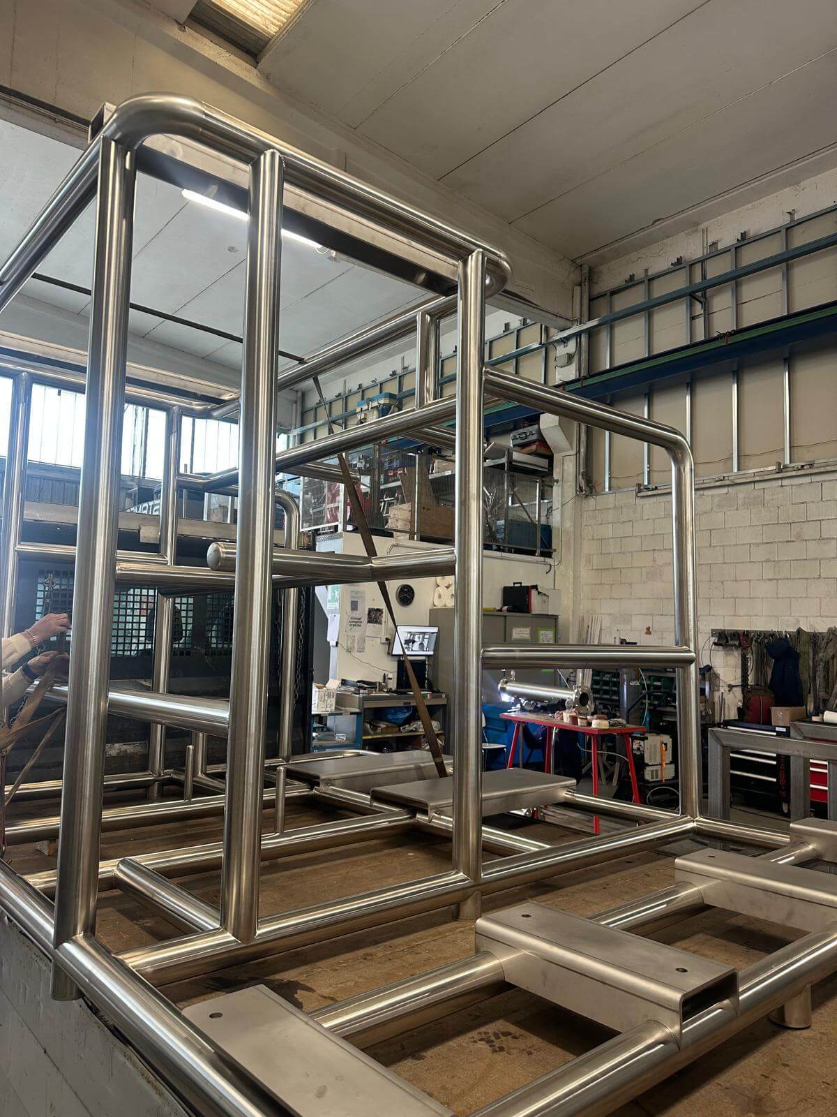 rack inox carpenteria parmatec