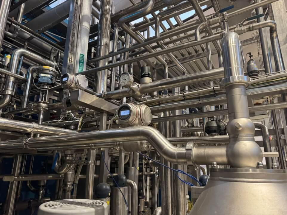Cantieri esterni: Parmatec al lavoro nel tuo stabilimento 1 tubazioni inox impianto cantiere parmatec 02